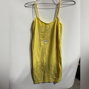 #3038-Yelete Sunny Yellow Slip Dress